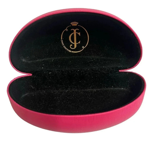 Juicy Couture Eye Sunglass Hard Case Pink Box Y2K - Picture 5 of 6